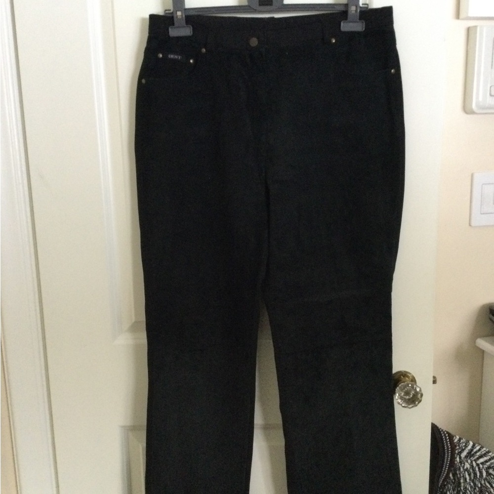 Best  pantalon jeans suede à l’avant et mélange polyester à l’arrière